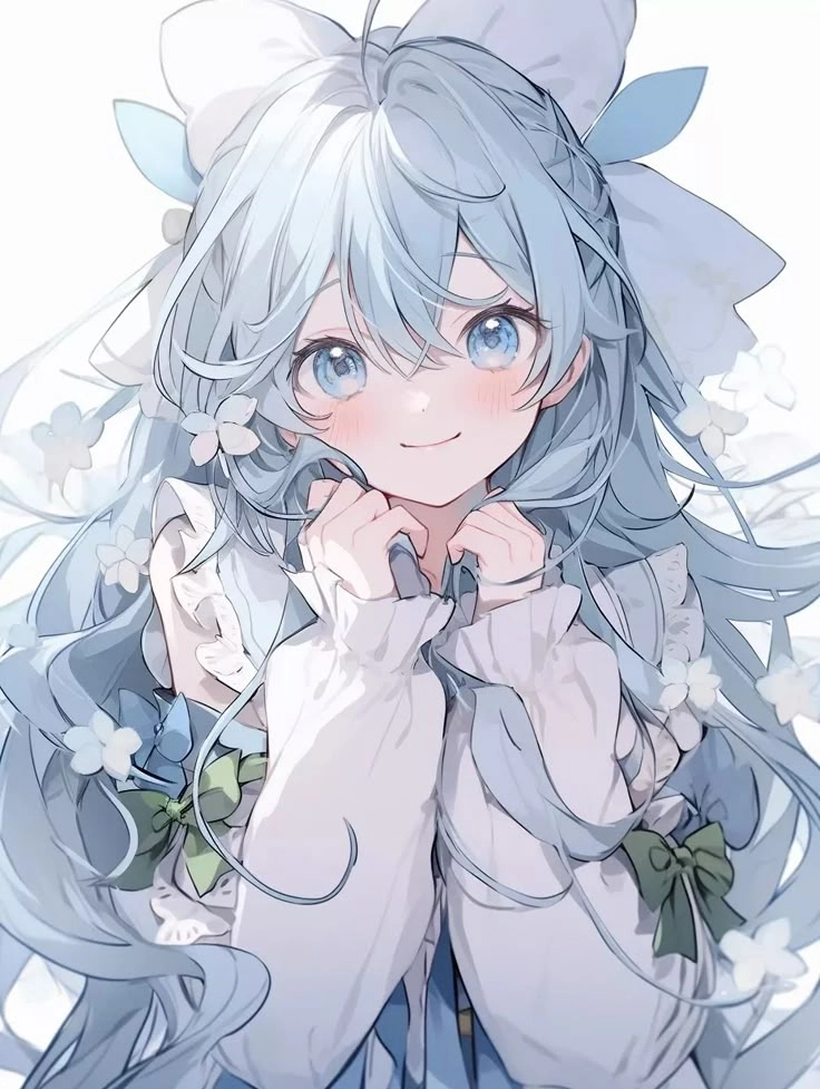 ảnh anime xanh dương đưa ta vào thế giới dịu dàng