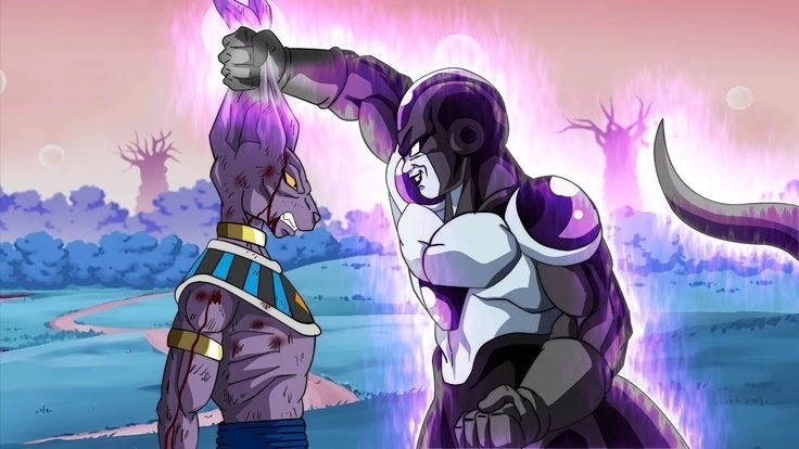 Beerus vs Black Frieza trận đấu giữa thần hủy diệt và Frieza phiên bản mạnh nhất