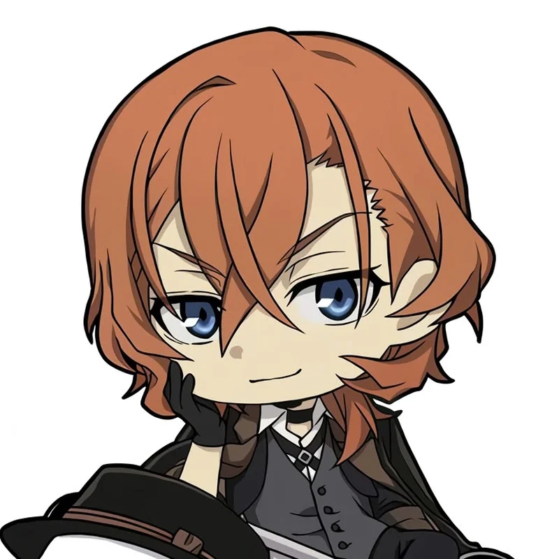 BSD Chuuya chibi gây sốt vì tạo hình nhỏ nhắn đáng yêu