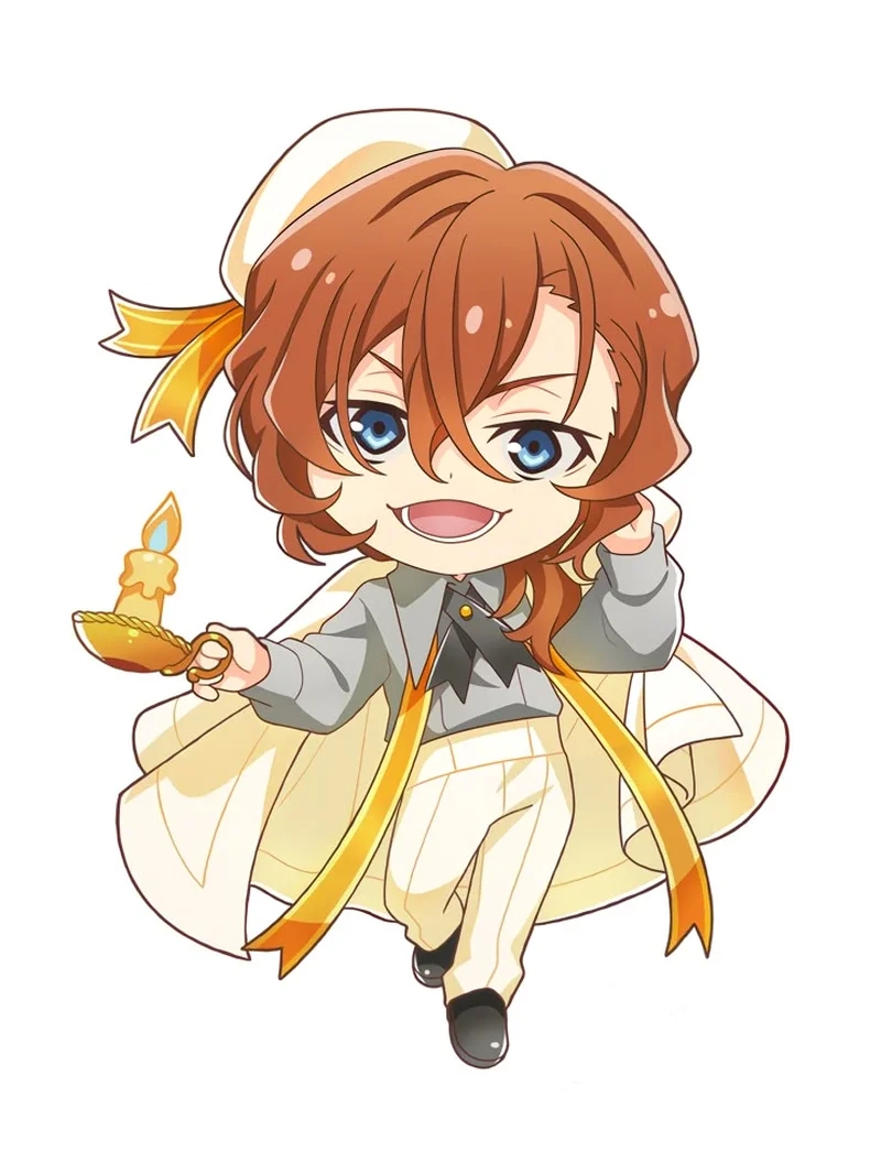 Cute Chuuya chibi nổi bật với chiếc mũ đặc trưng quen thuộc