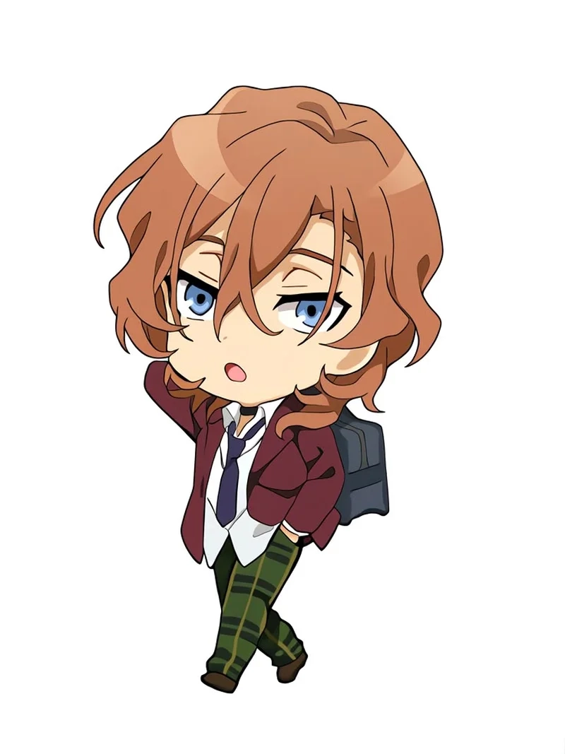 Nakahara Chuuya chibi là sự pha trộn giữa ngầu và đáng yêu