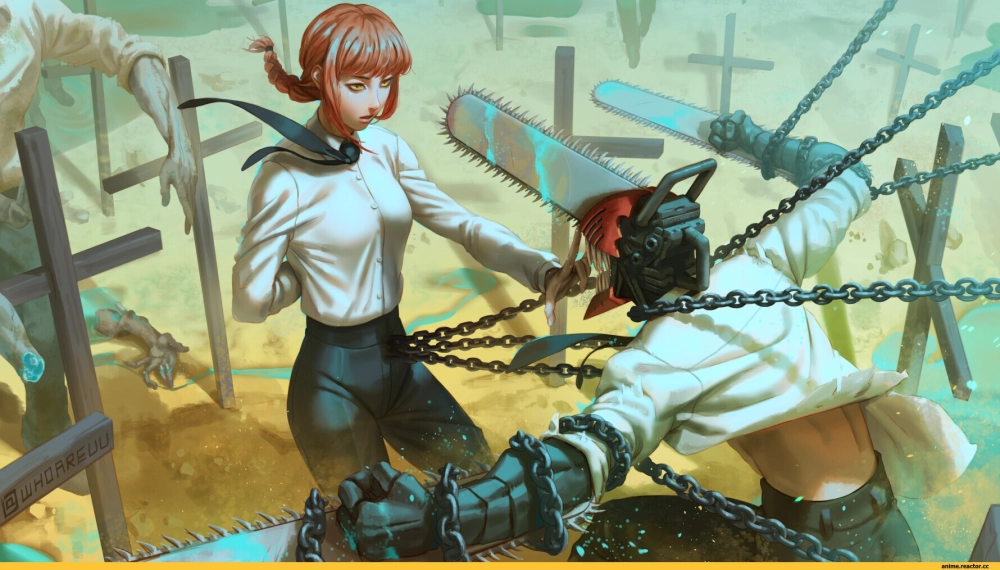 Makima x Denji tình cảm rối ren giữa Denji và Makima trong Chainsaw Man