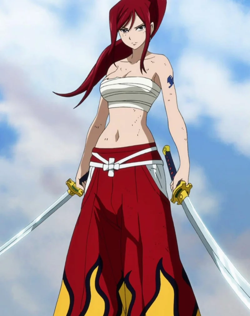 Erza Scarlet Fairy Tail khiến fan phải thán phục