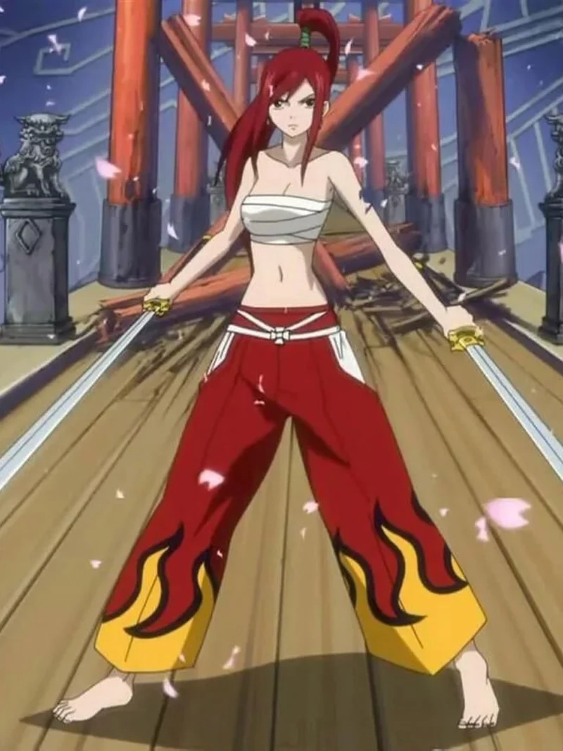 Vẻ đẹp mạnh mẽ đầy cuốn hút của Erza Scarlet