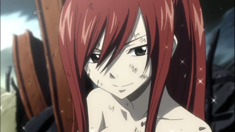 Titania Erza Scarlet luôn khiến kẻ thù khiếp sợ