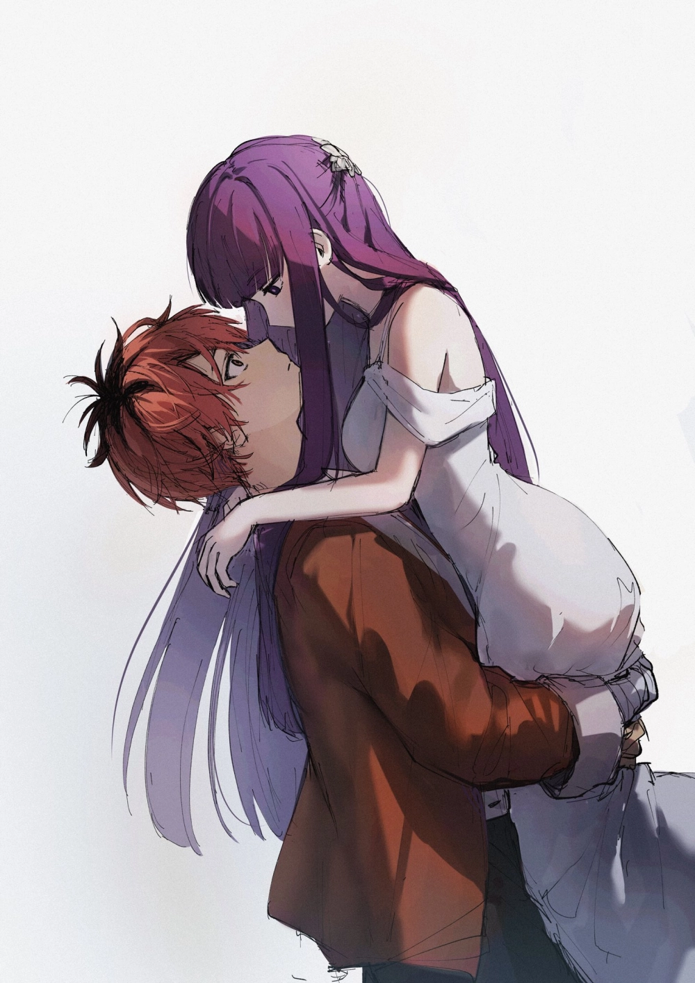 Fern x Stark kiss được mong chờ nhất trong Sousou