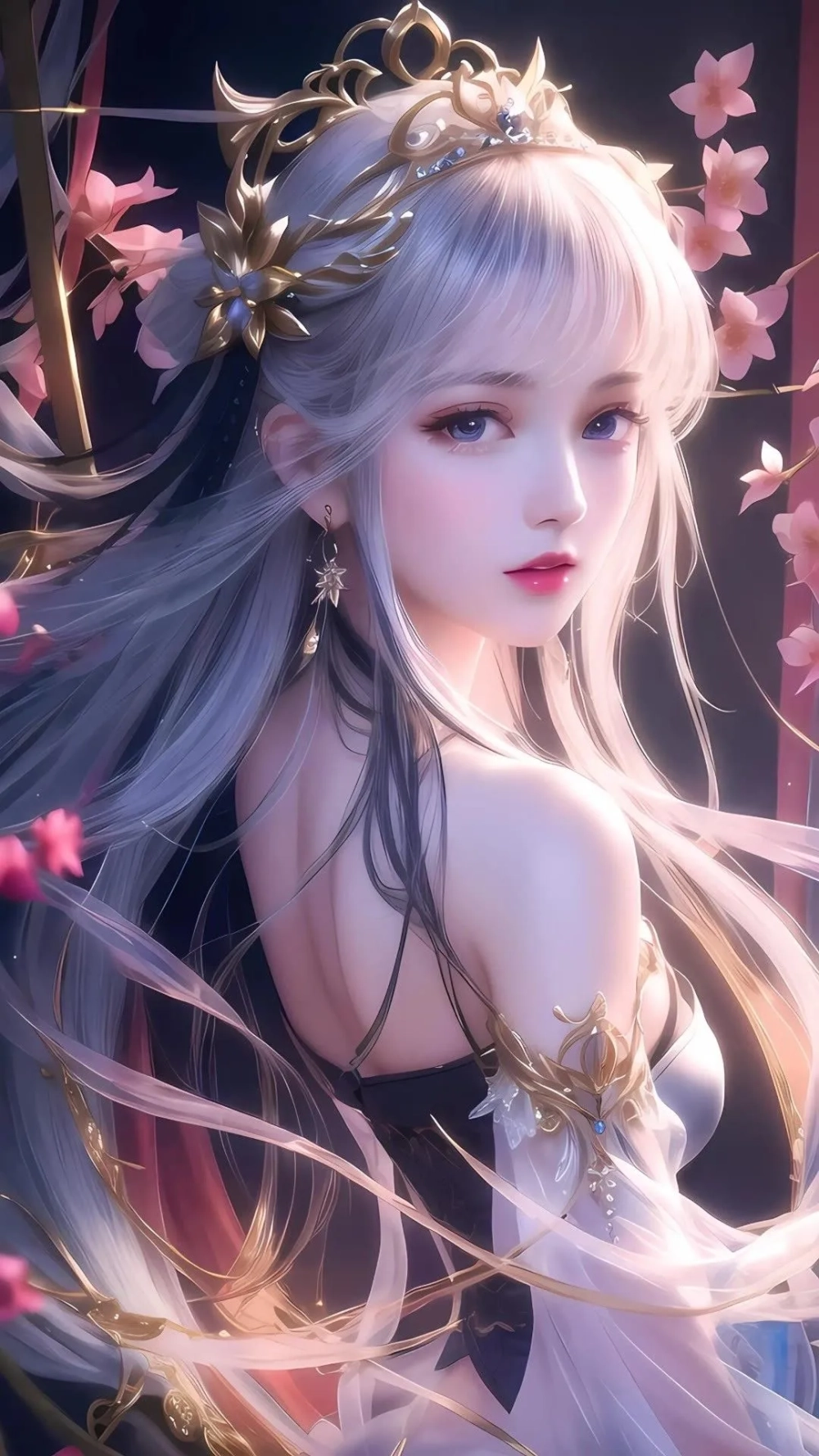 ​Làm mới màn hình với hình nền anime đẹp nữ​