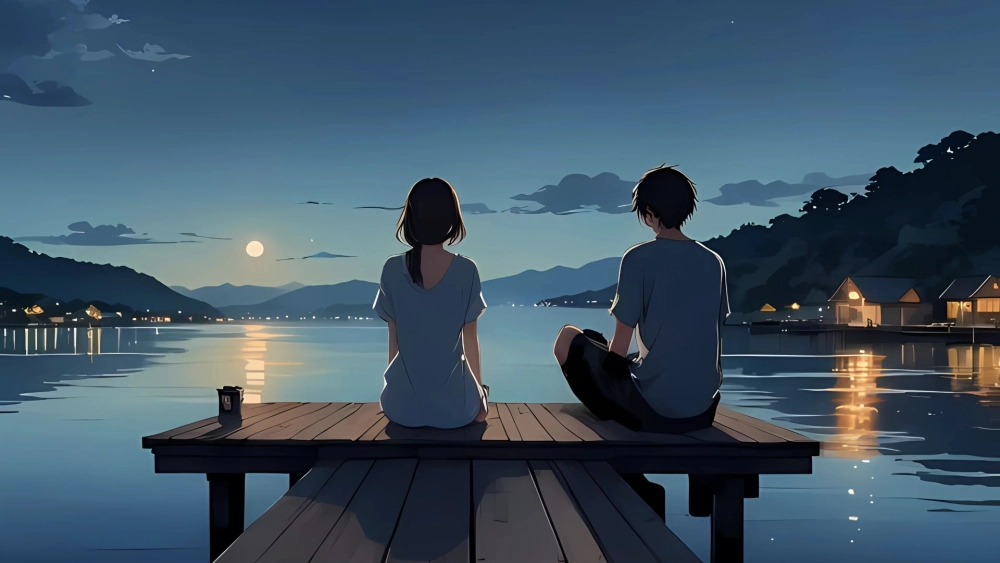 Tuyển chọn hình nền anime yêu nhau lãng mạn, cảm xúc nhất