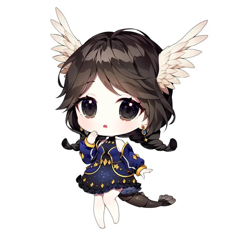 Bộ sưu tập anime chibi hình nền cực chất
