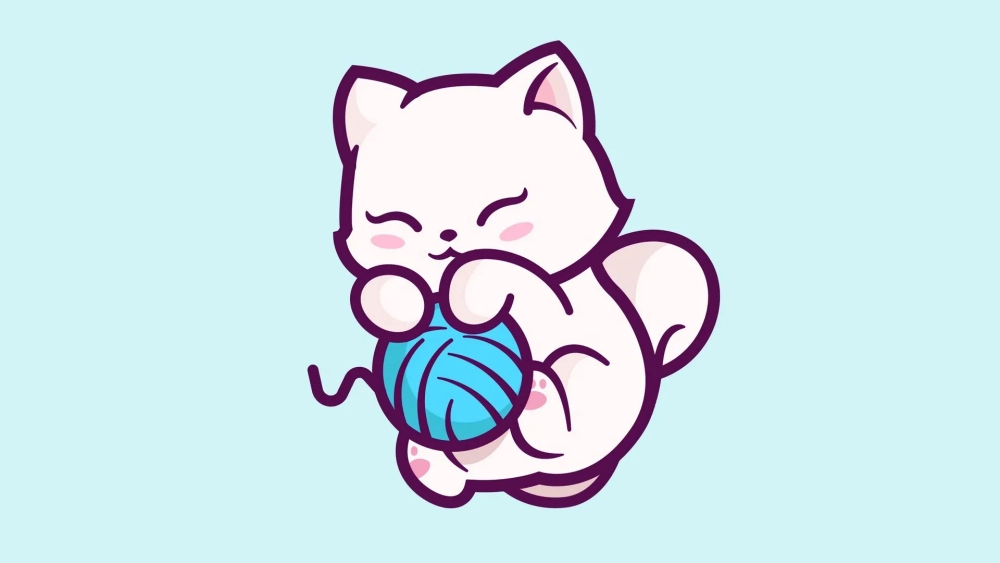 Hình nền máy tính mèo cute cho không gian làm việc thêm vui vẻ