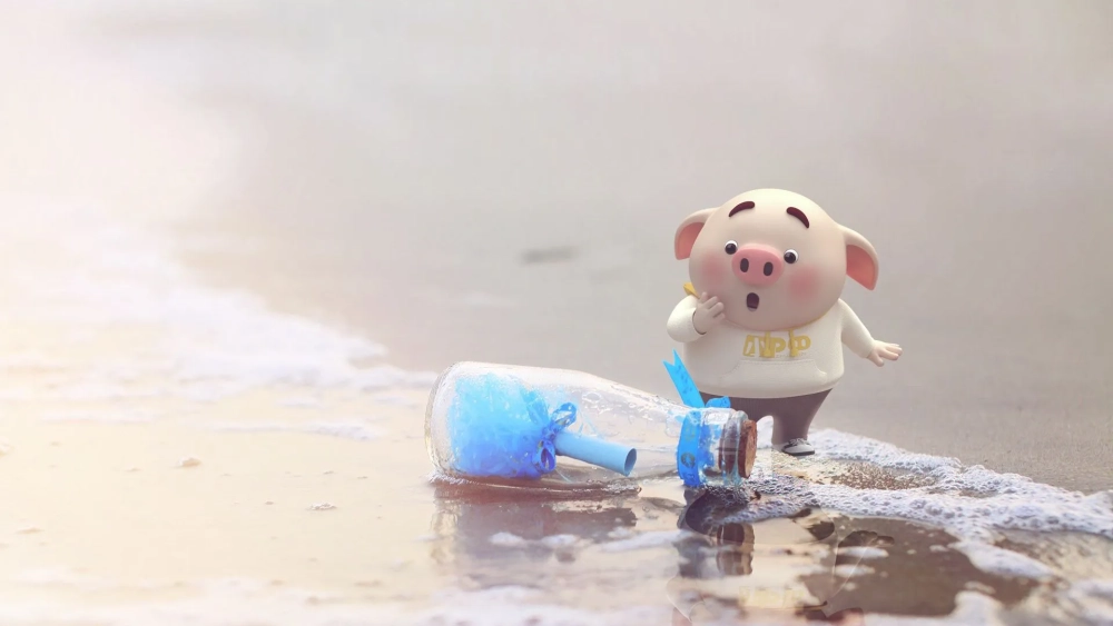 Cute hình nền con heo dễ thương mang đến niềm vui mỗi khi nhìn vào