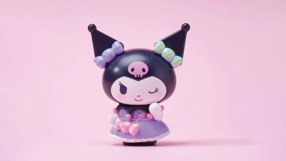 Yêu ngay từ cái nhìn đầu tiên với Kuromi hình nền dễ thương
