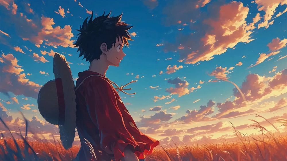 Luffy hình nền cho những ai muốn màn hình máy tính luôn đầy sức sống