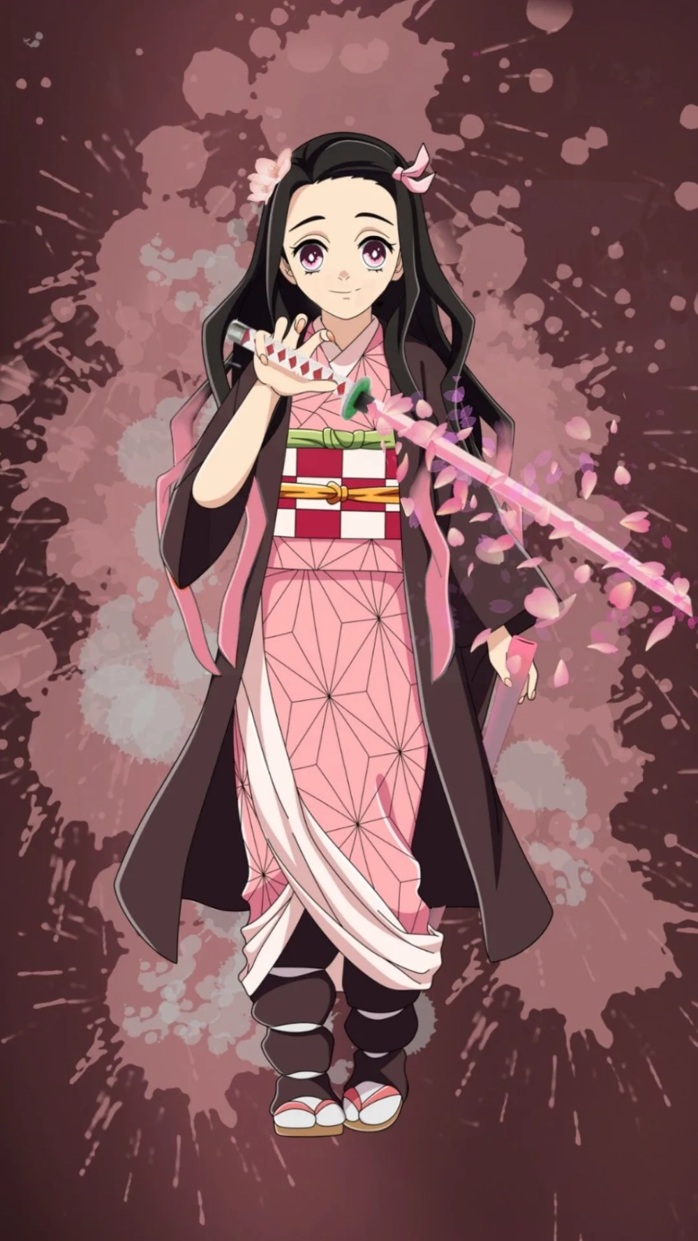 Dành cho tín đồ yêu thích ảnh Nezuko cute dễ thương