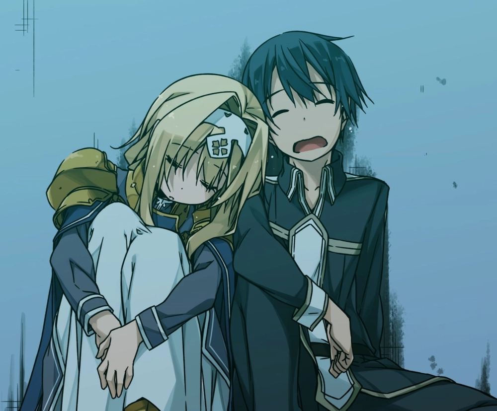 Kirito x Alice kiss làm tan chảy mọi trái tim
