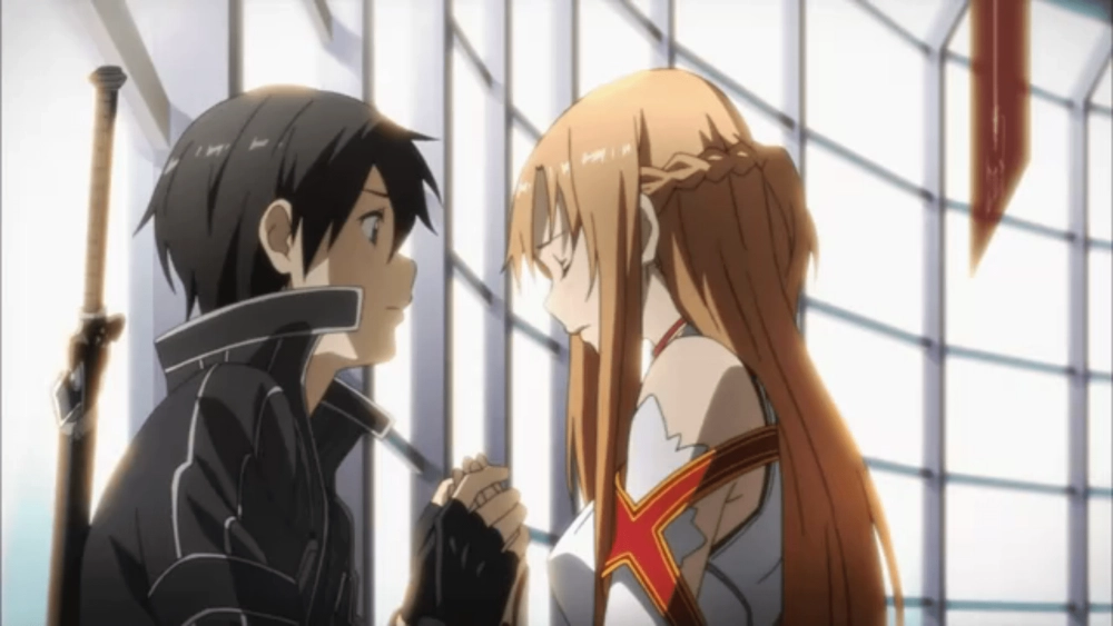 SAO Kirito and Asuna kết nối bằng tình yêu