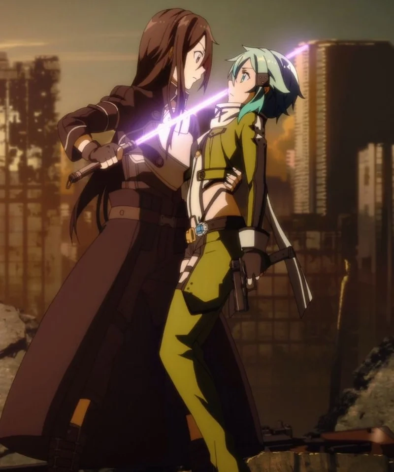 Sinon x Kirito tạo nên những khoảnh khắc ấn tượng