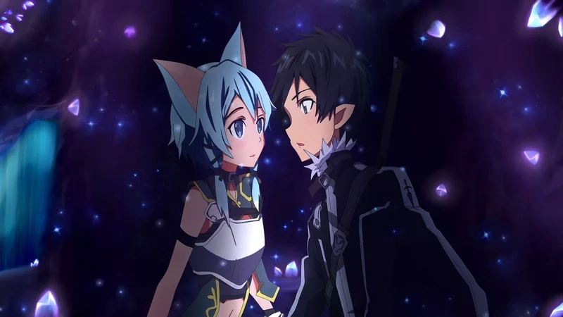 Kirito x Sinon là cặp đôi đầy tính chiến đấu