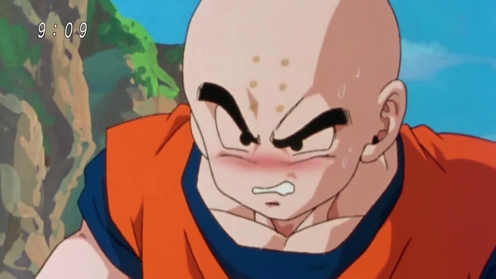 Krillin Dragon Ball chiến binh không ngừng cải thiện sức mạnh trong mọi cuộc đối đầu