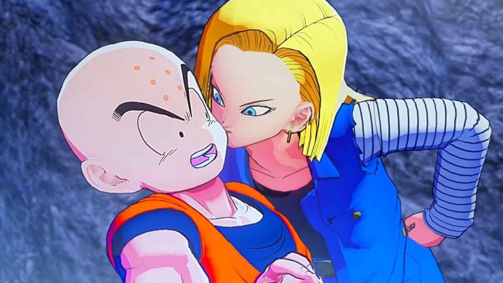 Android 18 and Krillin tình yêu giữa Krillin và Android 18 là một phần quan trọng trong Dragon Ball