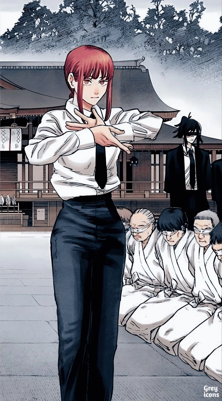 Ảnh anime Makima hình ảnh đẹp và sắc nét của Makima trong anime