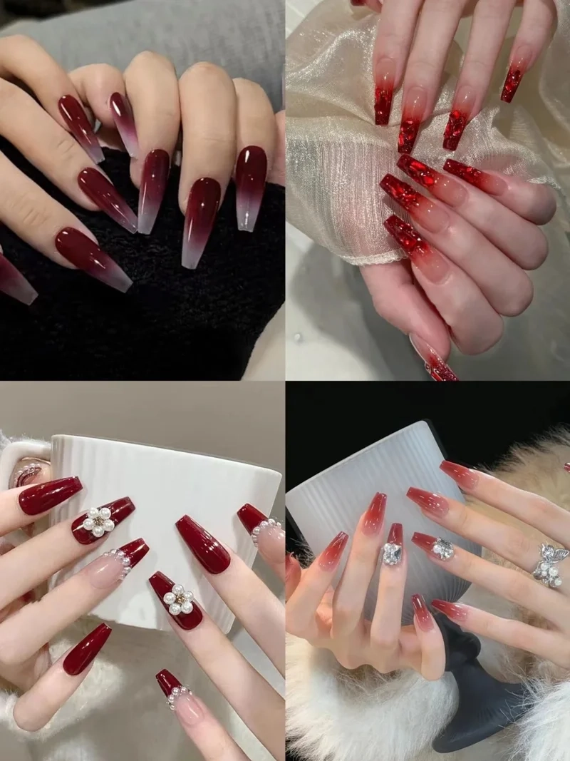 Cập nhật xu hướng móng tay đẹp diện tết hot nhất năm nay
