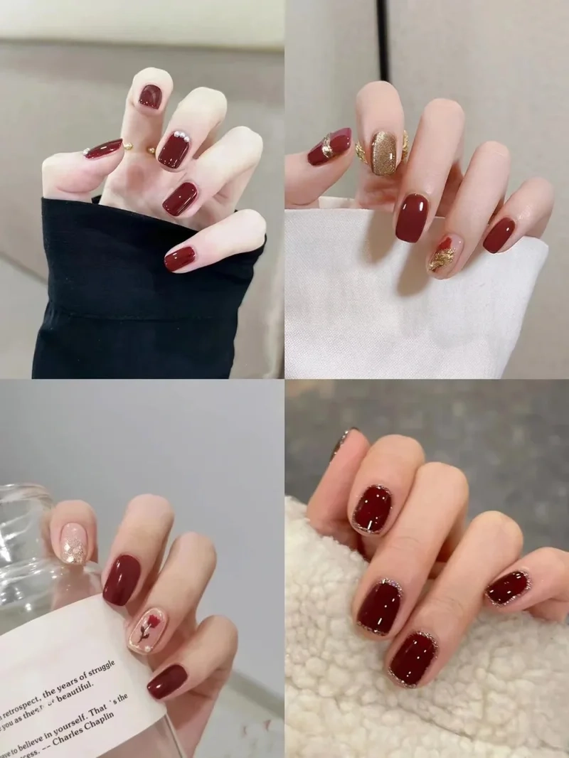 Xu hướng làm nail tết sang chảnh khiến ai cũng mê