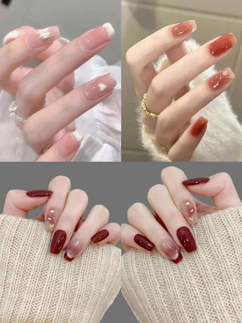 Hô biến bàn tay xinh với các kiểu móng tay tết