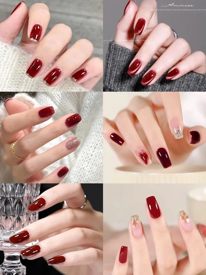 Lên đồ xinh cùng màu móng tay tết nổi bật