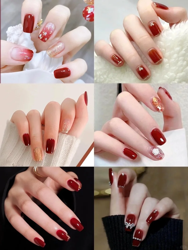 Gợi ý móng tay vẽ tết cho nàng yêu nghệ thuật