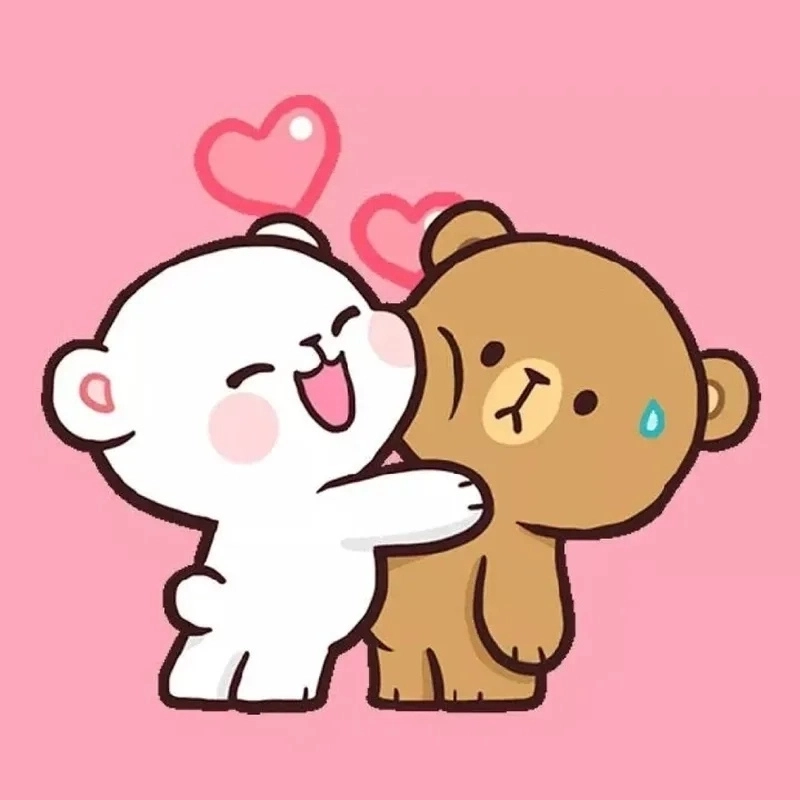 Meme ôm nhau đáng yêu và dễ thương, mang đến không khí ấm áp