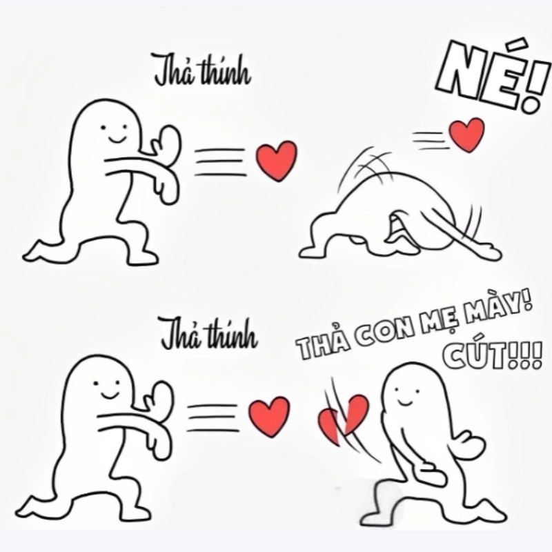 Meme thả thính cực kỳ hài hước, đừng bỏ qua sự vui nhộn này