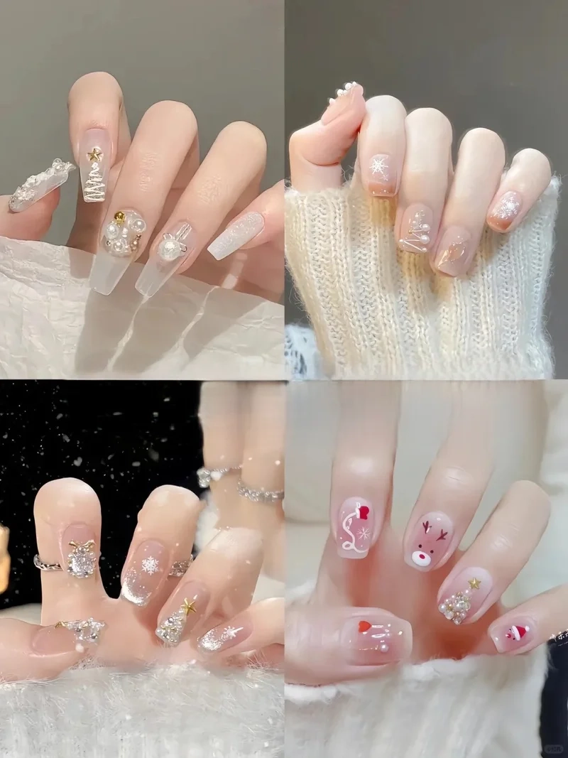 Tổng hợp bộ nail noel đẹp từ salon nổi tiếng