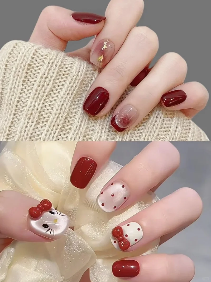 Top những kiểu móng chơi noel được ưa chuộng nhất
