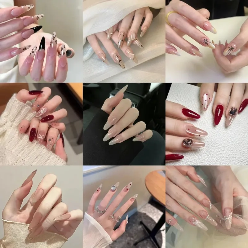 Mẫu nail tròn nhẹ nhàng phù hợp với mọi phong cách