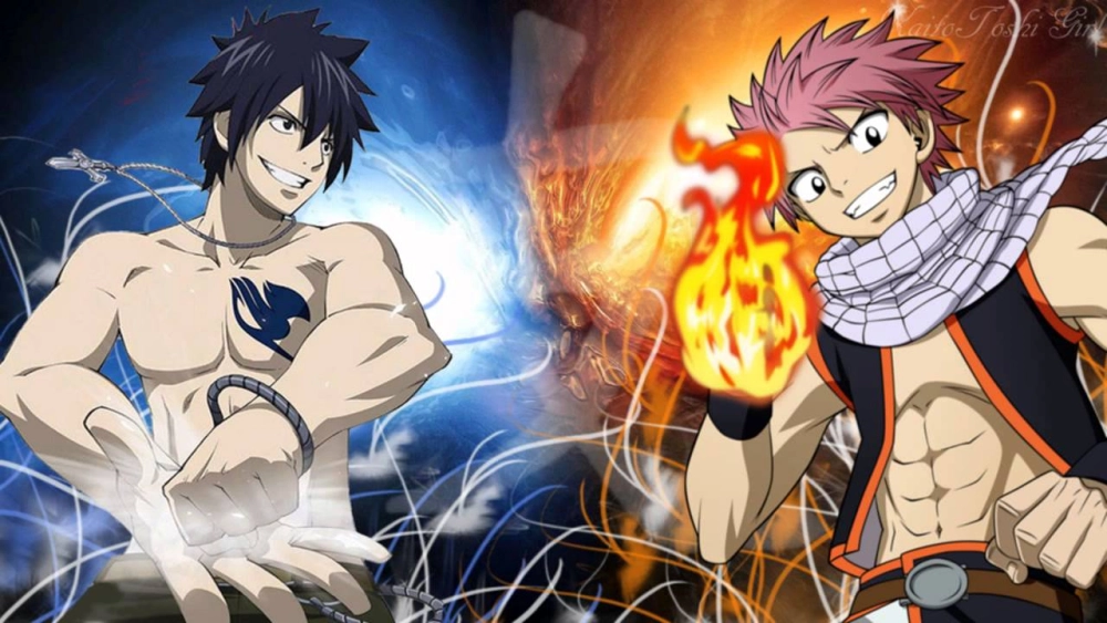 Natsu x Gray đối đầu không ngừng nhưng luôn sát cánh
