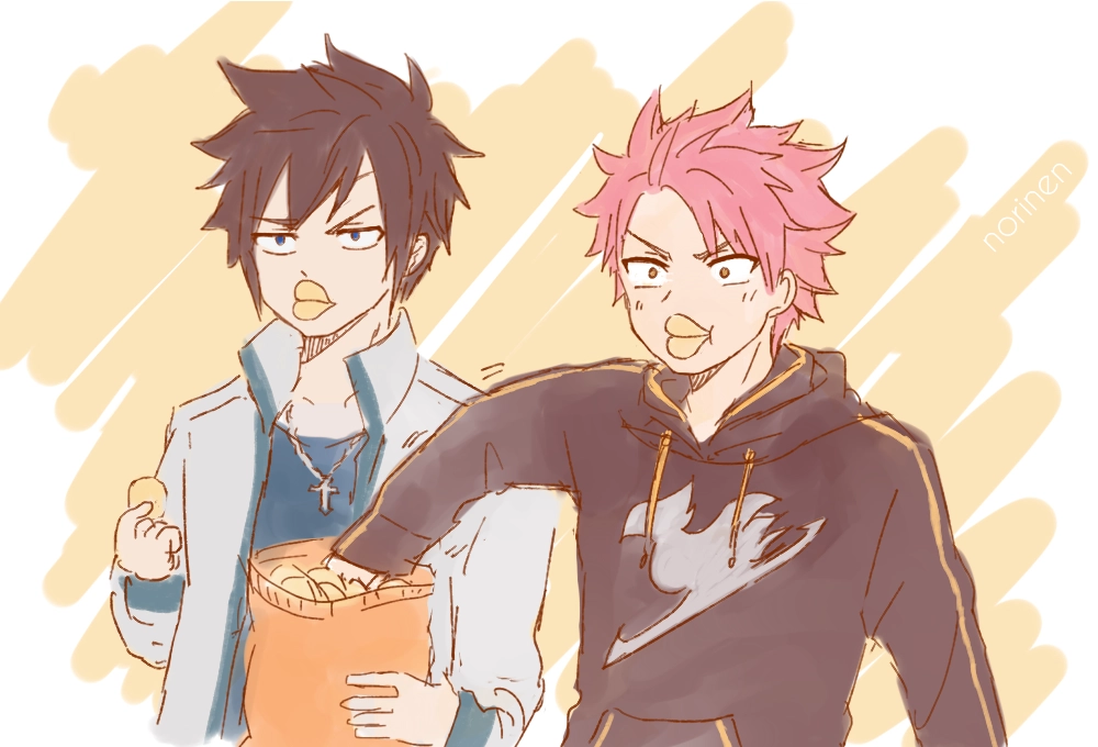 Gray và Natsu là cặp đôi oan gia nổi bật nhất hội Fairy Tail