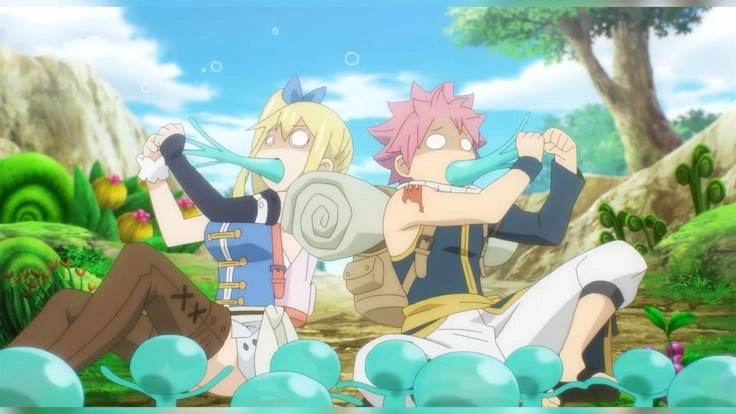 Natsu x Lucy fanart gây sốt cộng đồng Fairy Tail