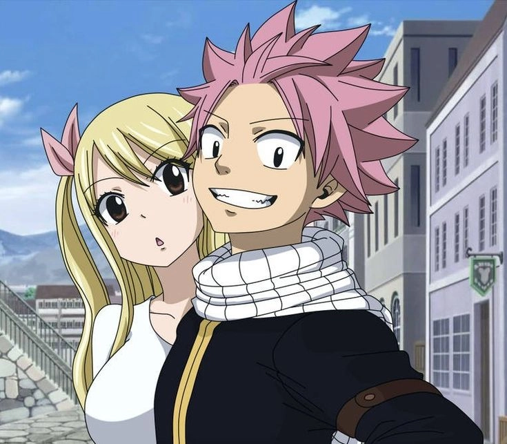 Lucy x Natsu truyện tranh vẽ lại chuyện tình cổ tích