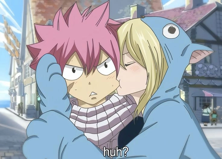 Lucy x Natsu fanart tỏa sáng trong từng chi tiết cảm xúc