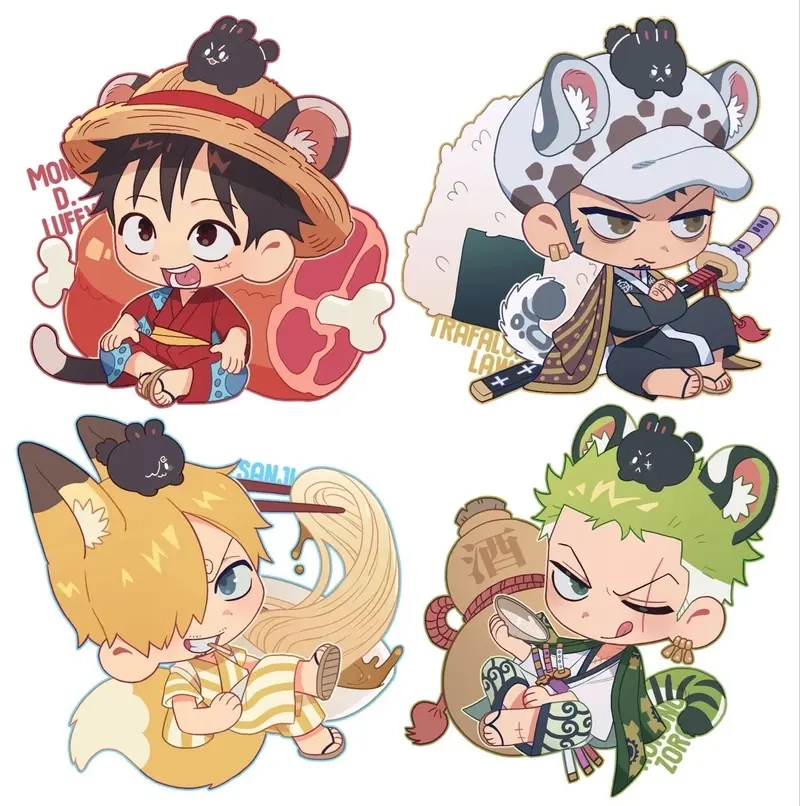 Cách vẽ nhân vật one piece chibi đơn giản cho người mới
