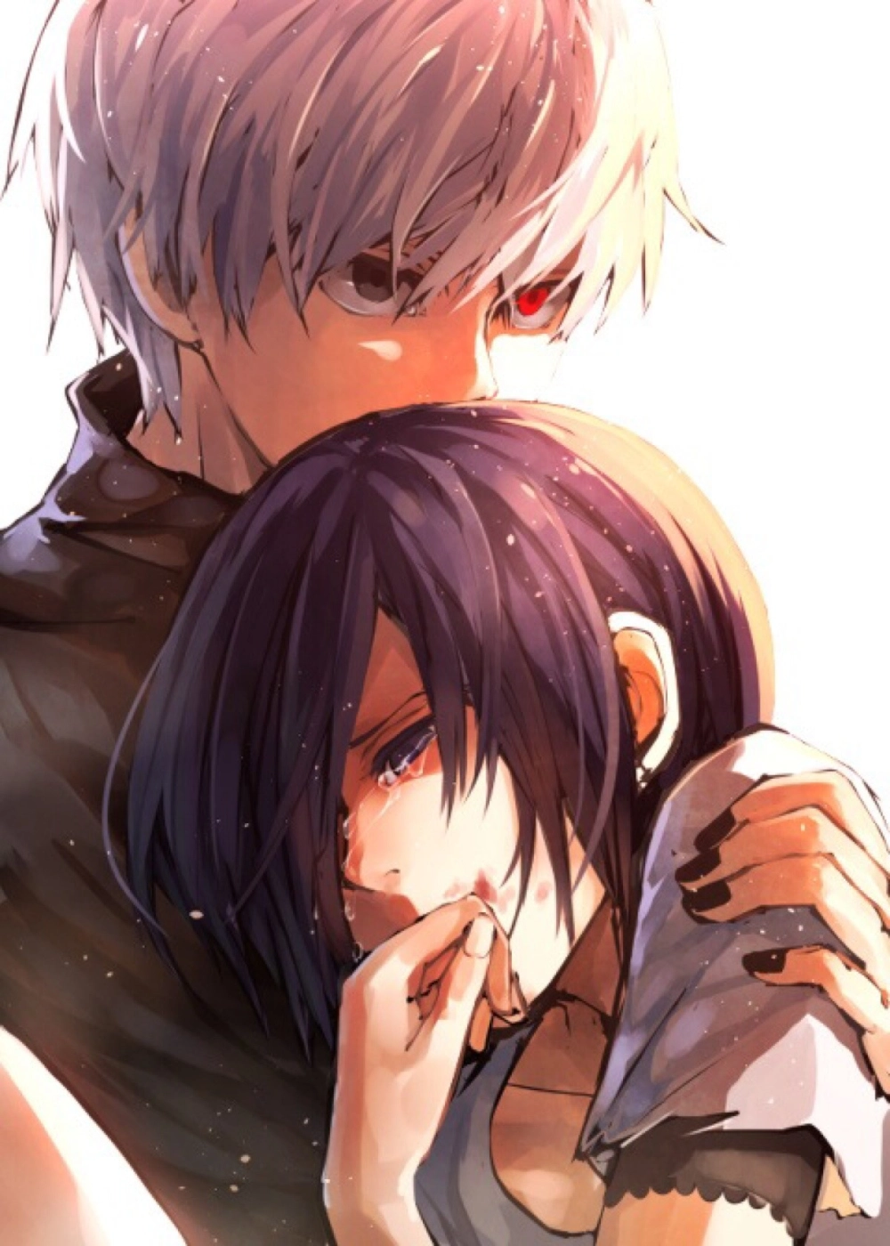 Tokyo Ghoul Ken x Touka mang sắc thái ngọt ngào u tối