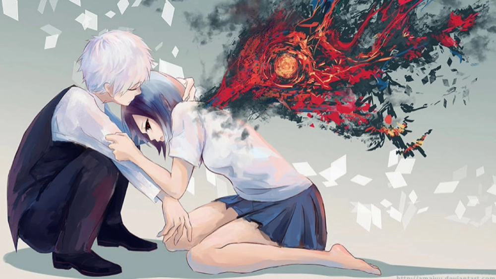 Touka x Kaneki kiss ghi dấu khoảnh khắc xúc động nhất