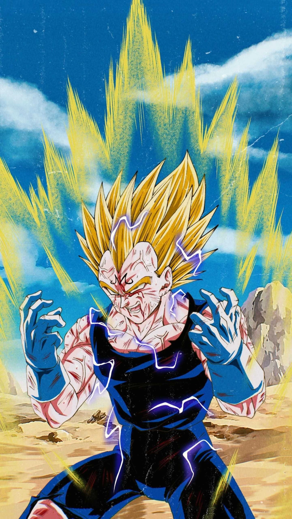 Vegeta vs Majin Buu là cuộc đối đầu không thể quên trong Dragon Ball Z
