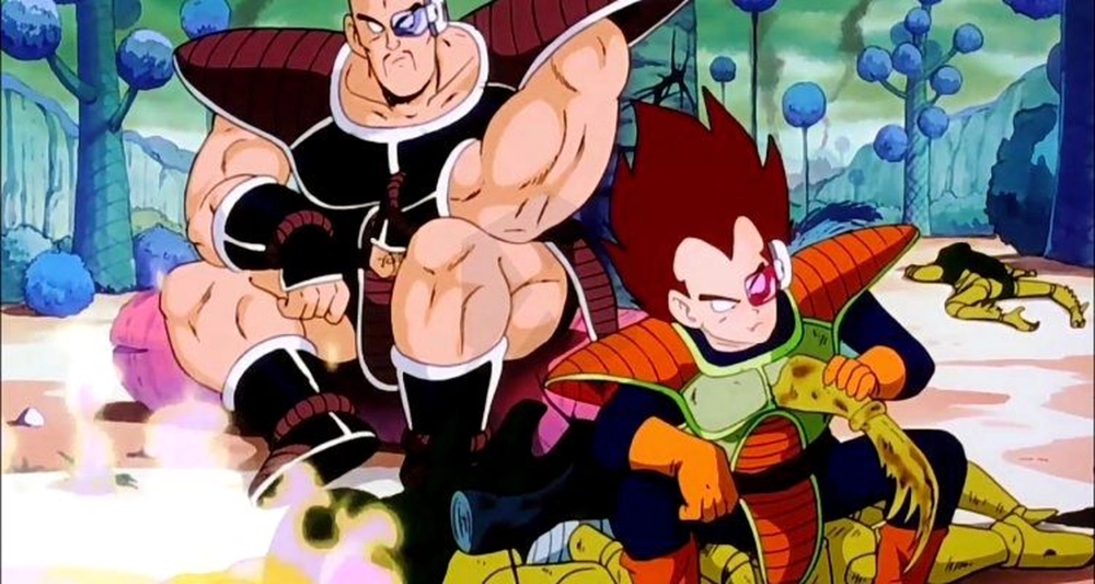 Vegeta Nappa trong các trận chiến khốc liệt với đối thủ mạnh mẽ