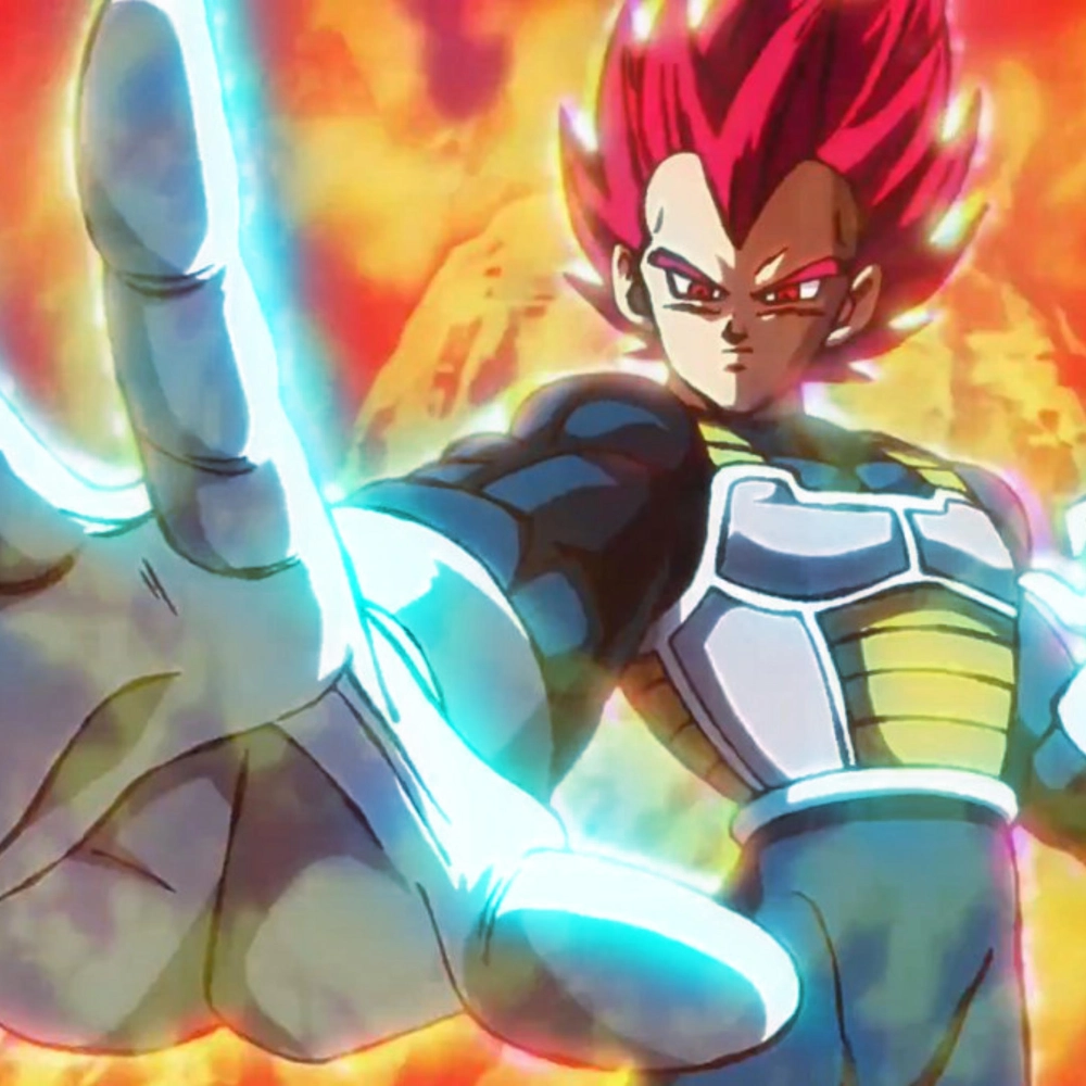 Saiyan Saga Vegeta thể hiện sức mạnh và sự quyết tâm đầu tiên