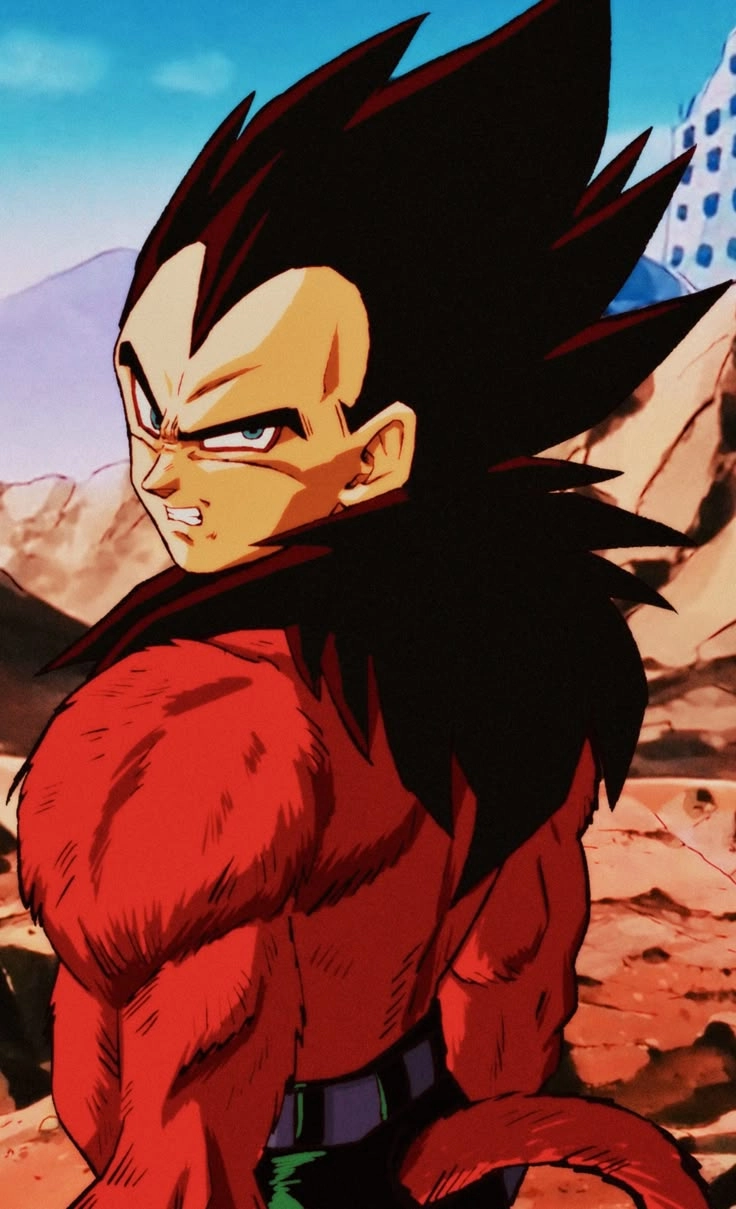 SSJ4 Vegeta với hình dáng và sức mạnh mới lạ, mạnh mẽ