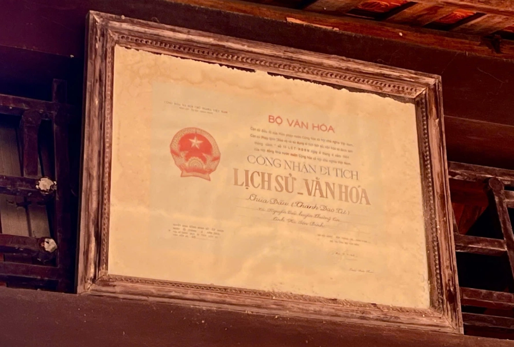 Chùa Đậu thờ vua nào gắn liền truyền thuyết lịch sử