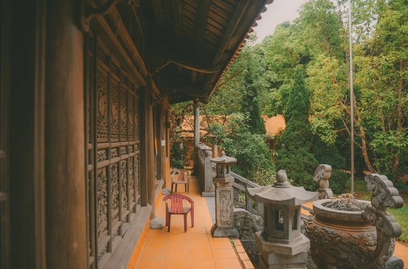 Đường đi Chùa Lôi Âm thuận tiện cho hành trình tham quan