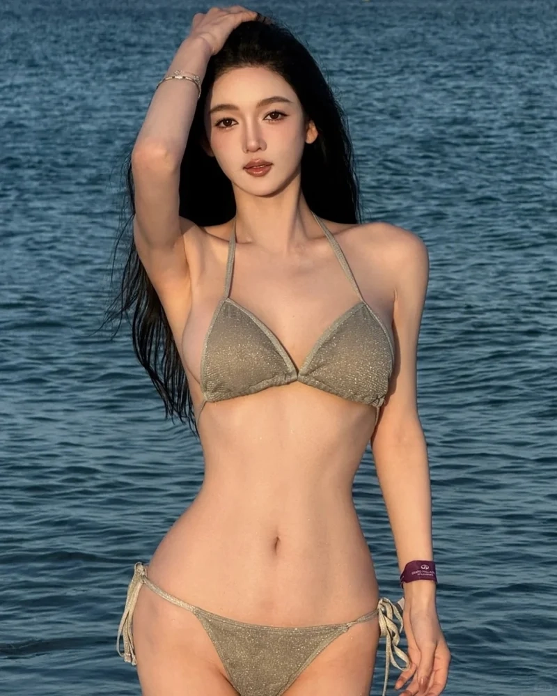 Hinh nen gai xinh mac bikini là lựa chọn cá tính cho điện thoại